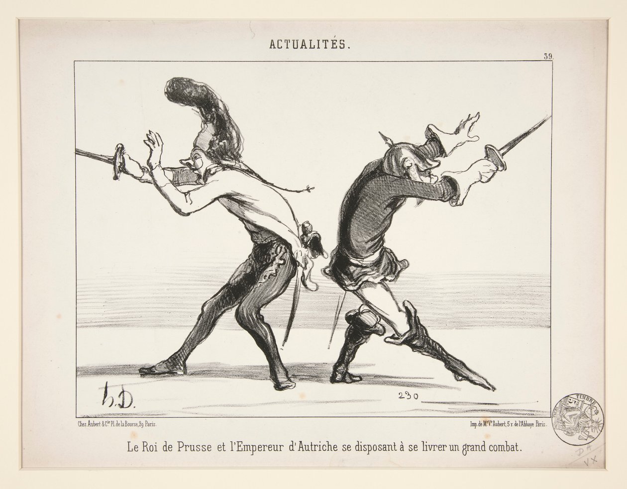 Il Re di Prussia e l da Honoré Daumier