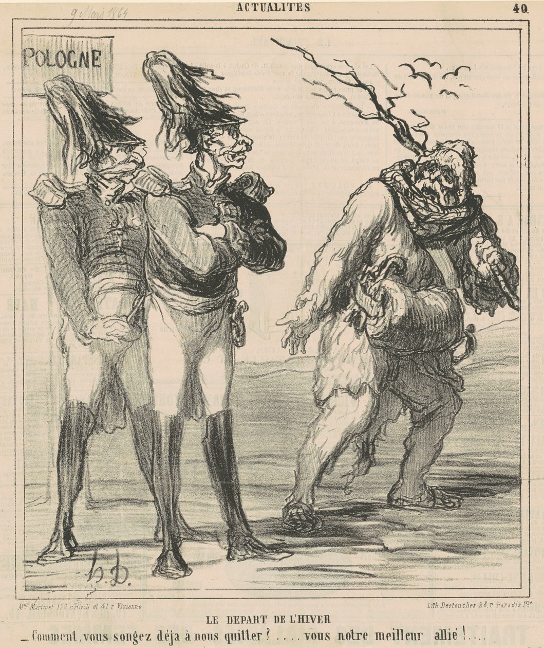 La partenza dell