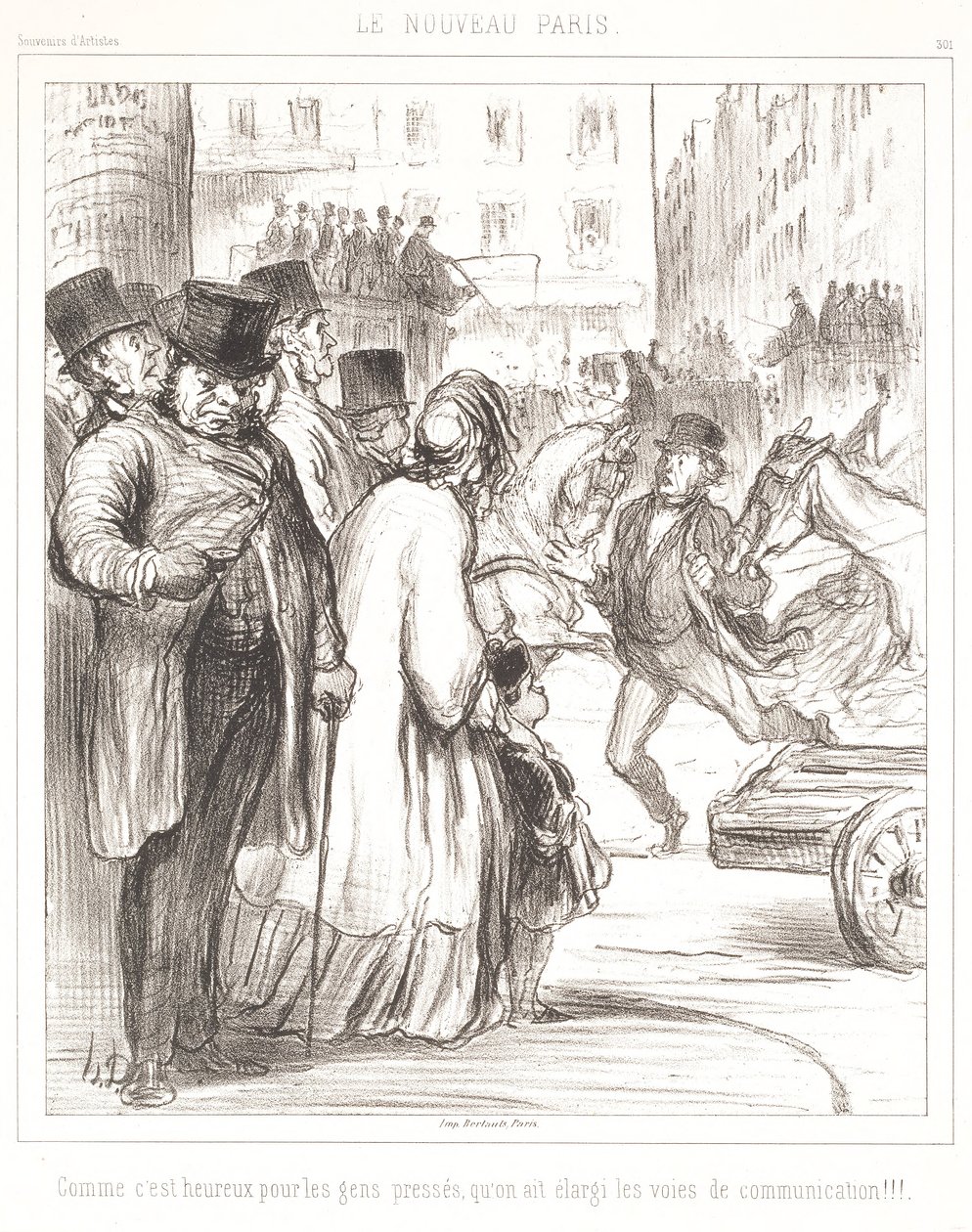 Il nuovo Parigi da Honoré Daumier