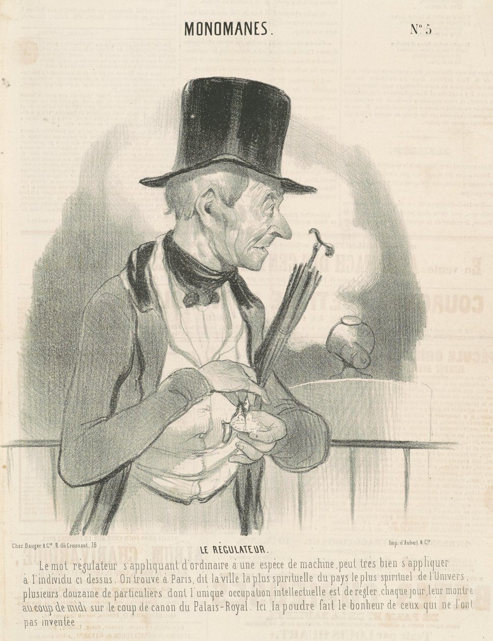 Il regolatore da Honoré Daumier