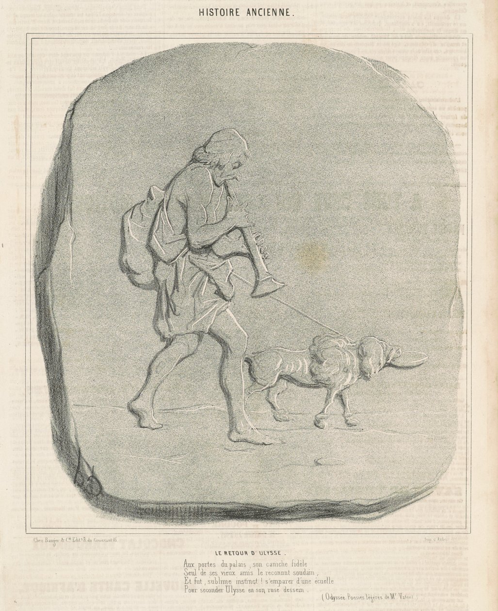 Il ritorno di Ulisse da Honoré Daumier