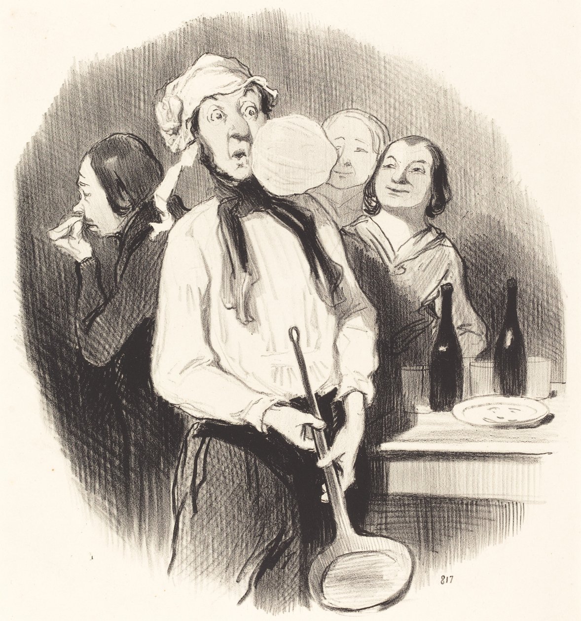 Le Crêpes da Honoré Daumier