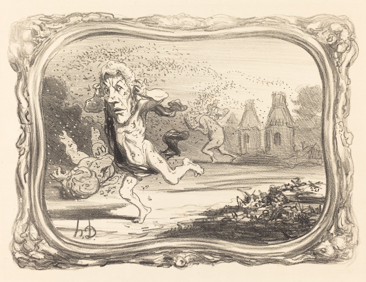 I curiosi puniti da Honoré Daumier