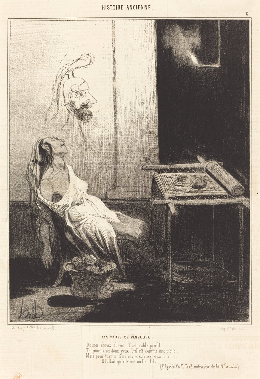 Le notti di Penelope da Honoré Daumier