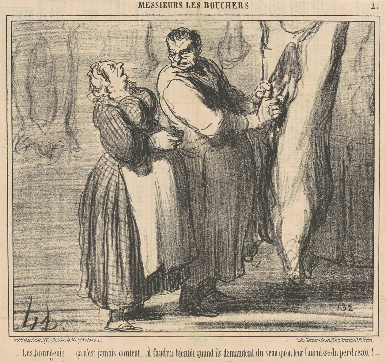 I borghesi da Honoré Daumier