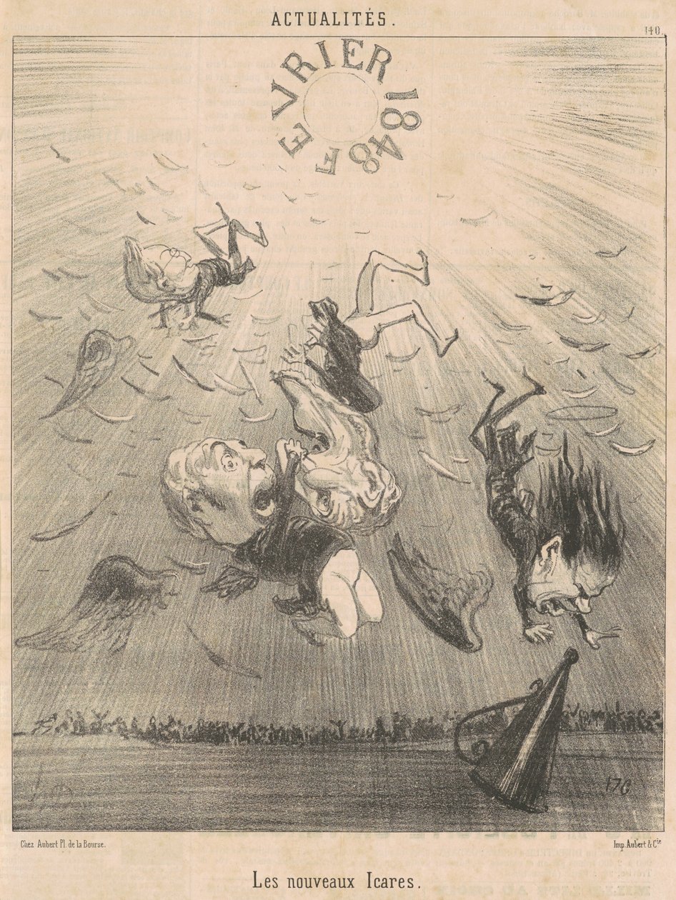 I nuovi Icaro da Honoré Daumier