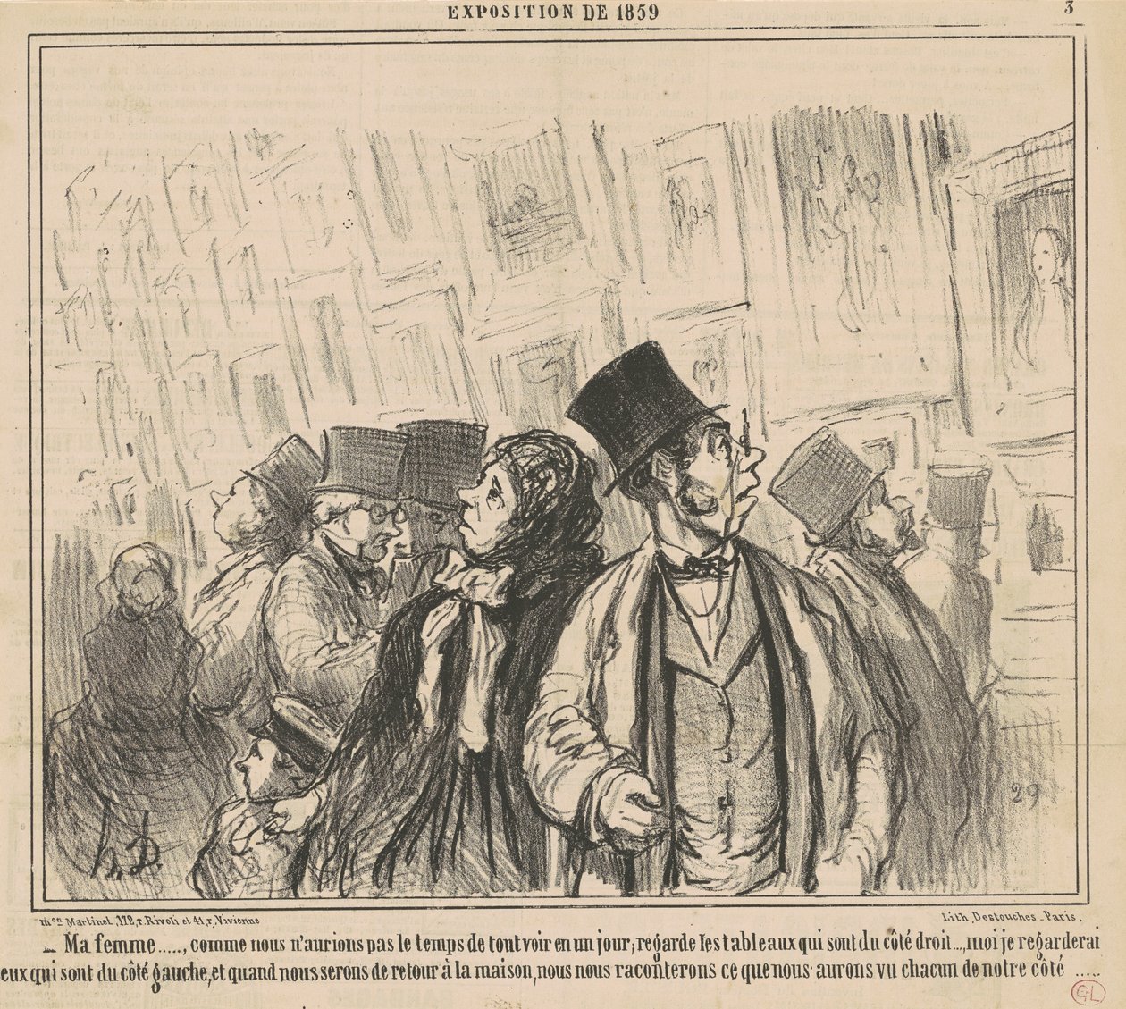 Moglie mia..., come non avremmo... da Honoré Daumier