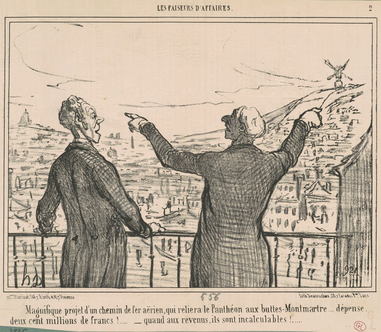 Magnifico progetto... da Honoré Daumier
