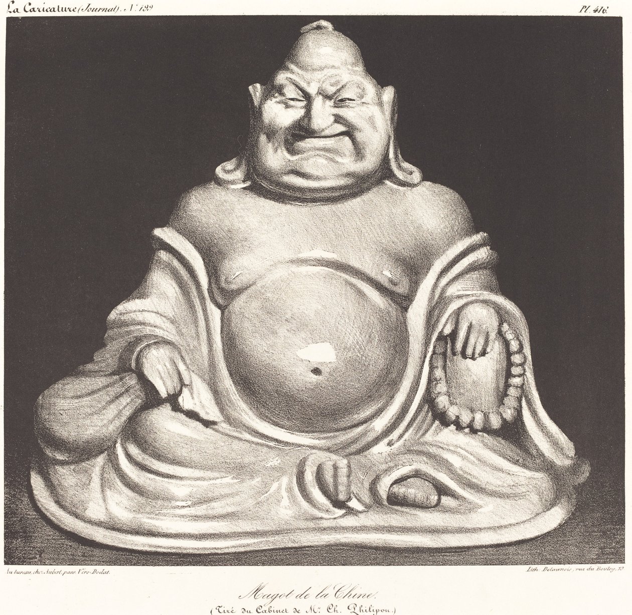 Magot della Cina da Honoré Daumier