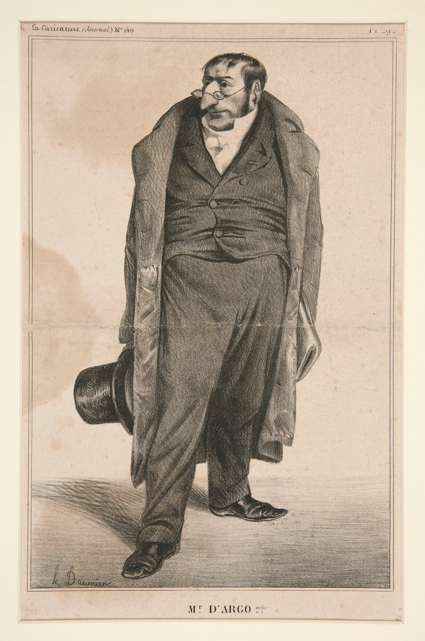 Mr. D da Honoré Daumier