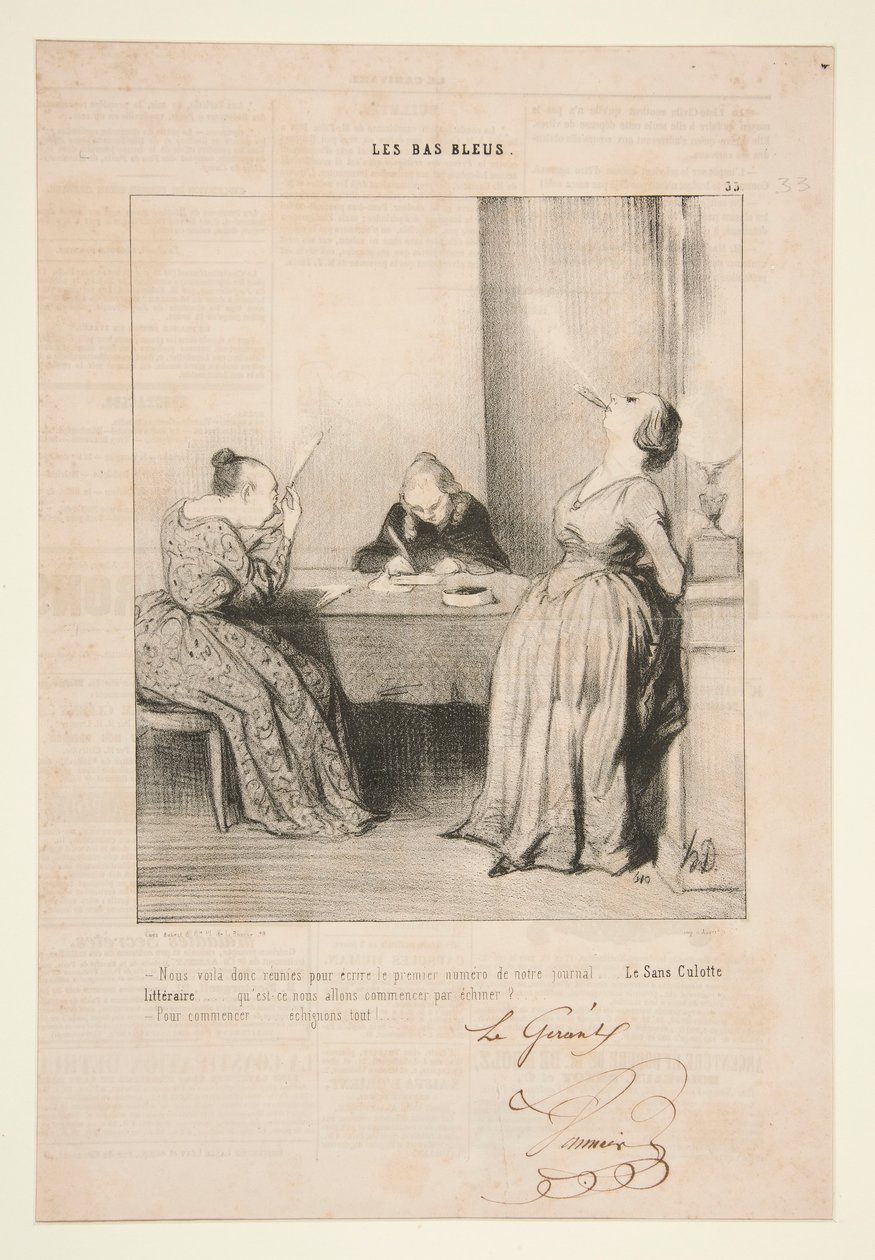 Nous Voilà Donc Réunies da Honoré Daumier