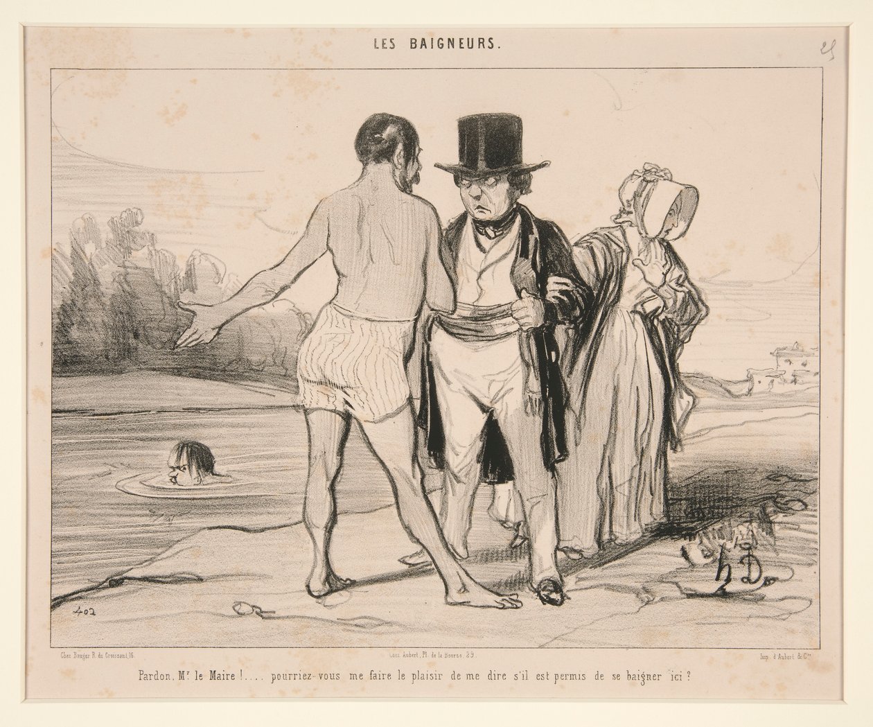 Scusi, Signor Sindaco! da Honoré Daumier