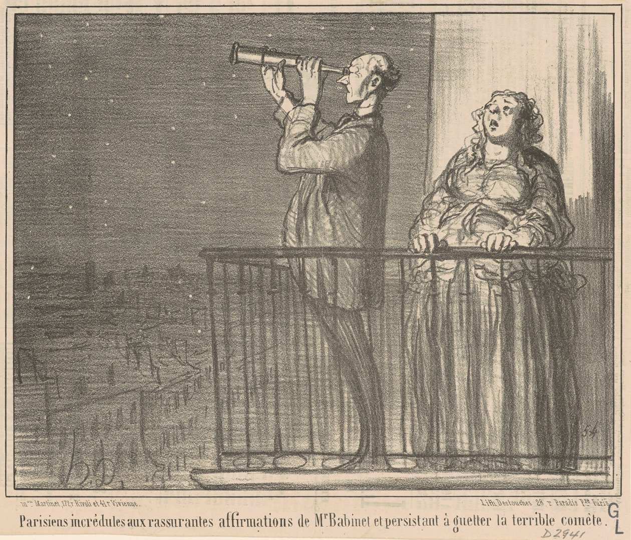 Parigini increduli ... da Honoré Daumier