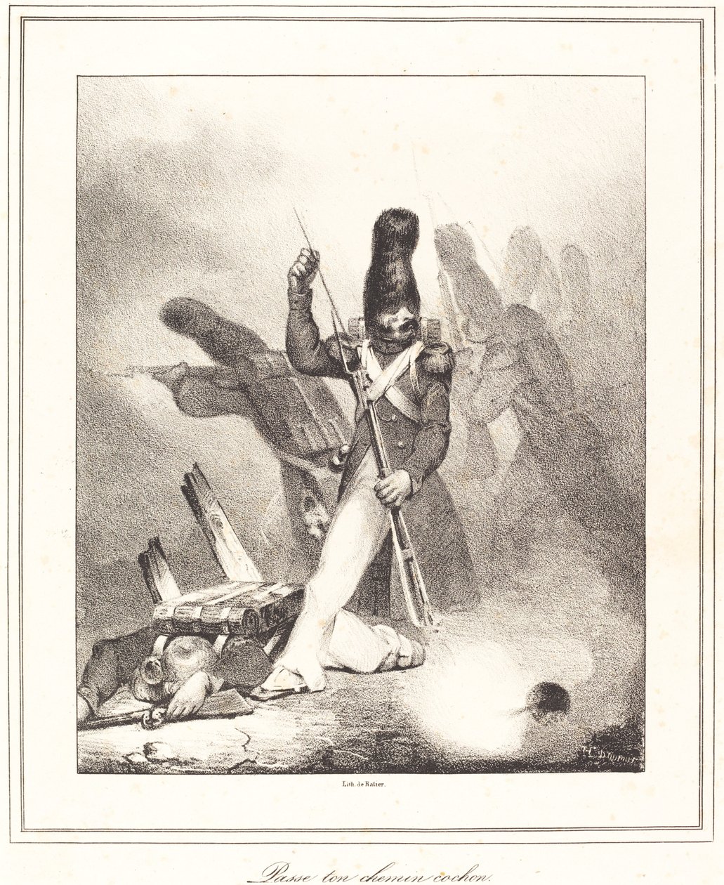 Passe ton chemin, cochon da Honoré Daumier