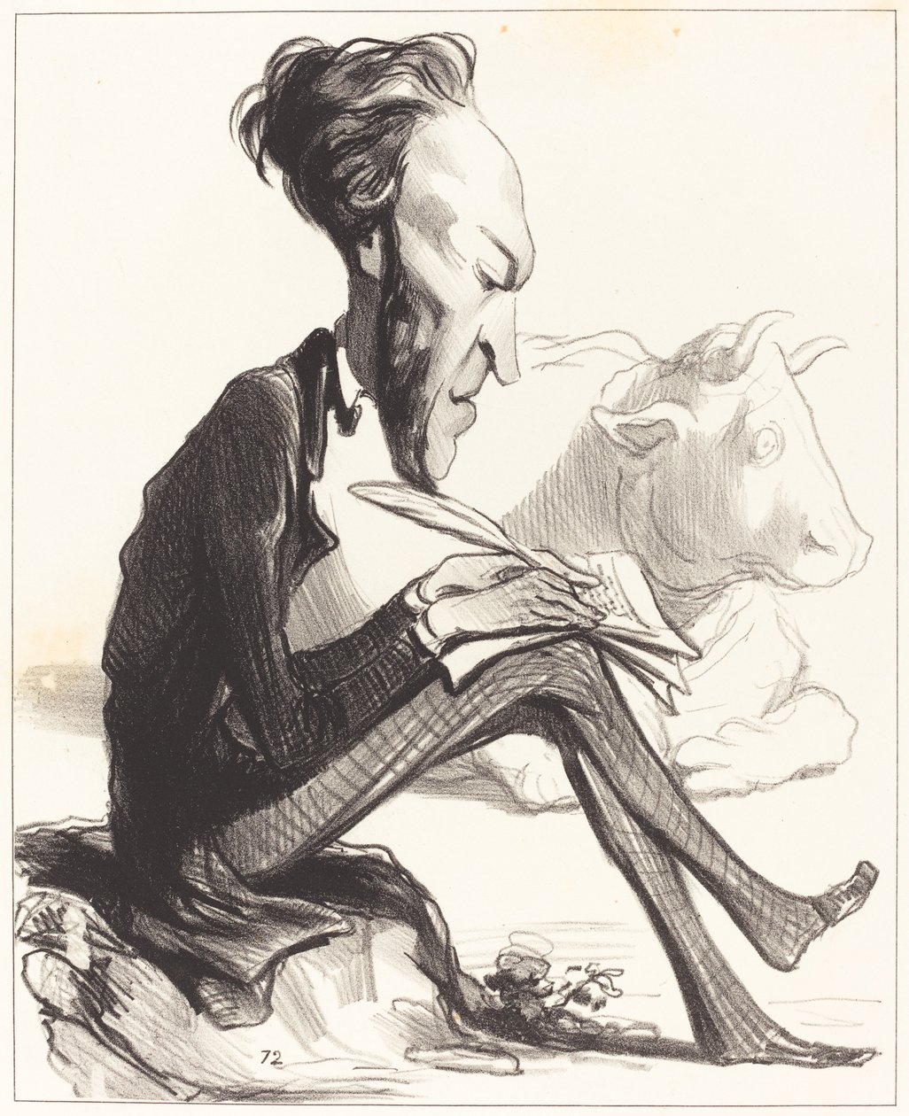Ph. Auguste Demesmay da Honoré Daumier