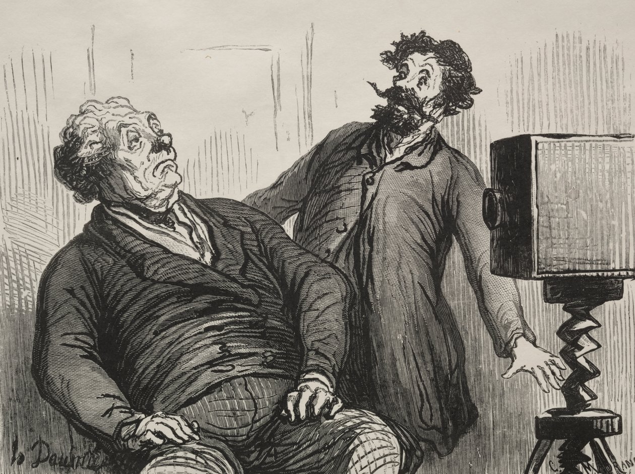 Fotografo e fotografati da Honoré Daumier