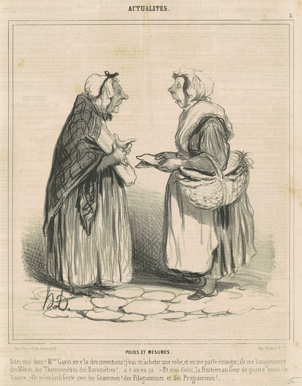 Pesi e misure da Honoré Daumier