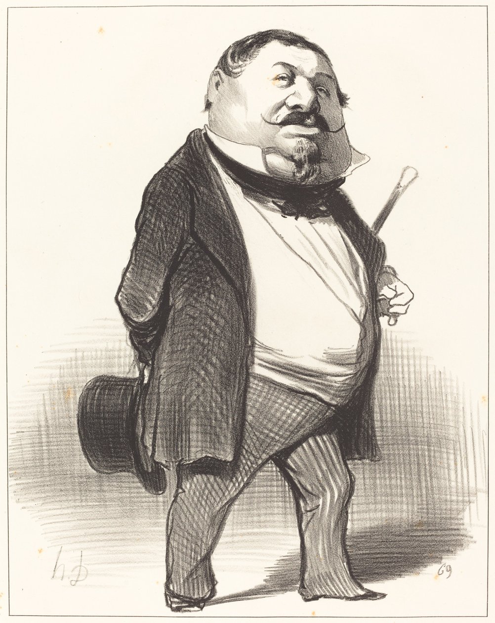 Principe Lucien Murat da Honoré Daumier