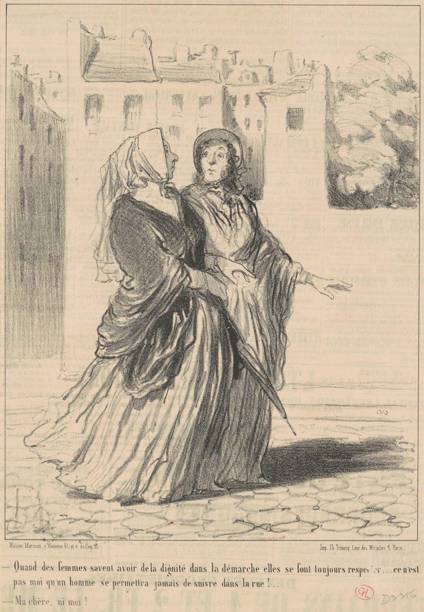 Quando le donne sanno avere... da Honoré Daumier