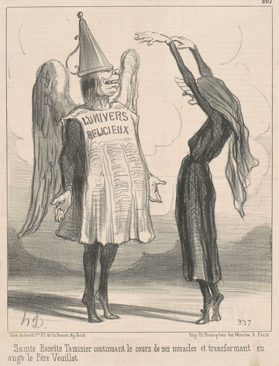Santa Rosetta Tamisier ... da Honoré Daumier