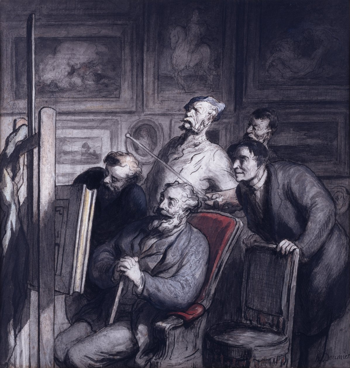 I dilettanti da Honoré Daumier