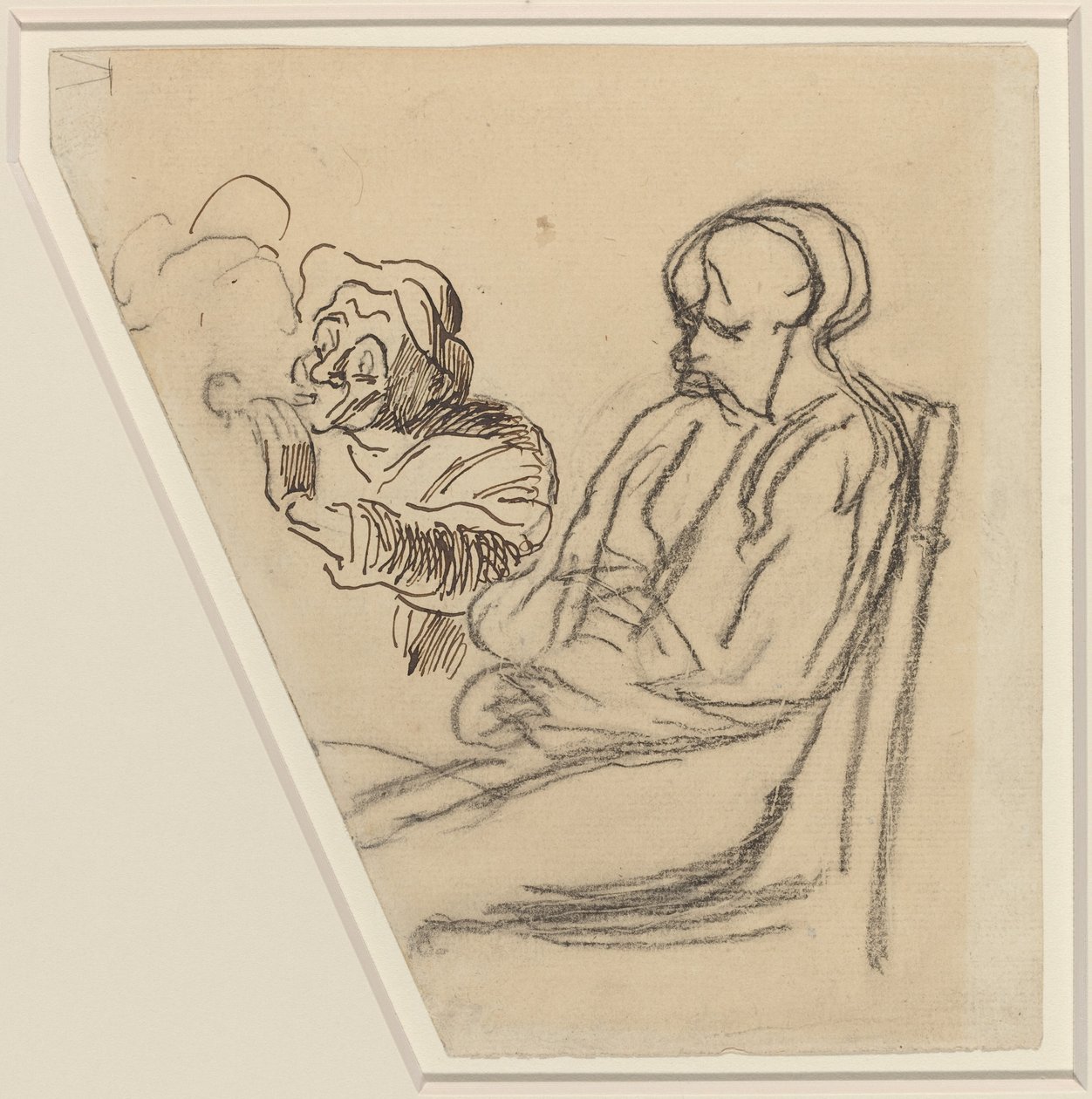 Il Fumatore da Honoré Daumier