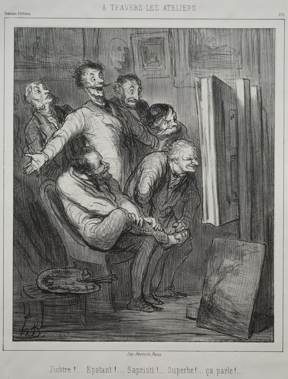 Attraverso gli Studi da Honoré Daumier