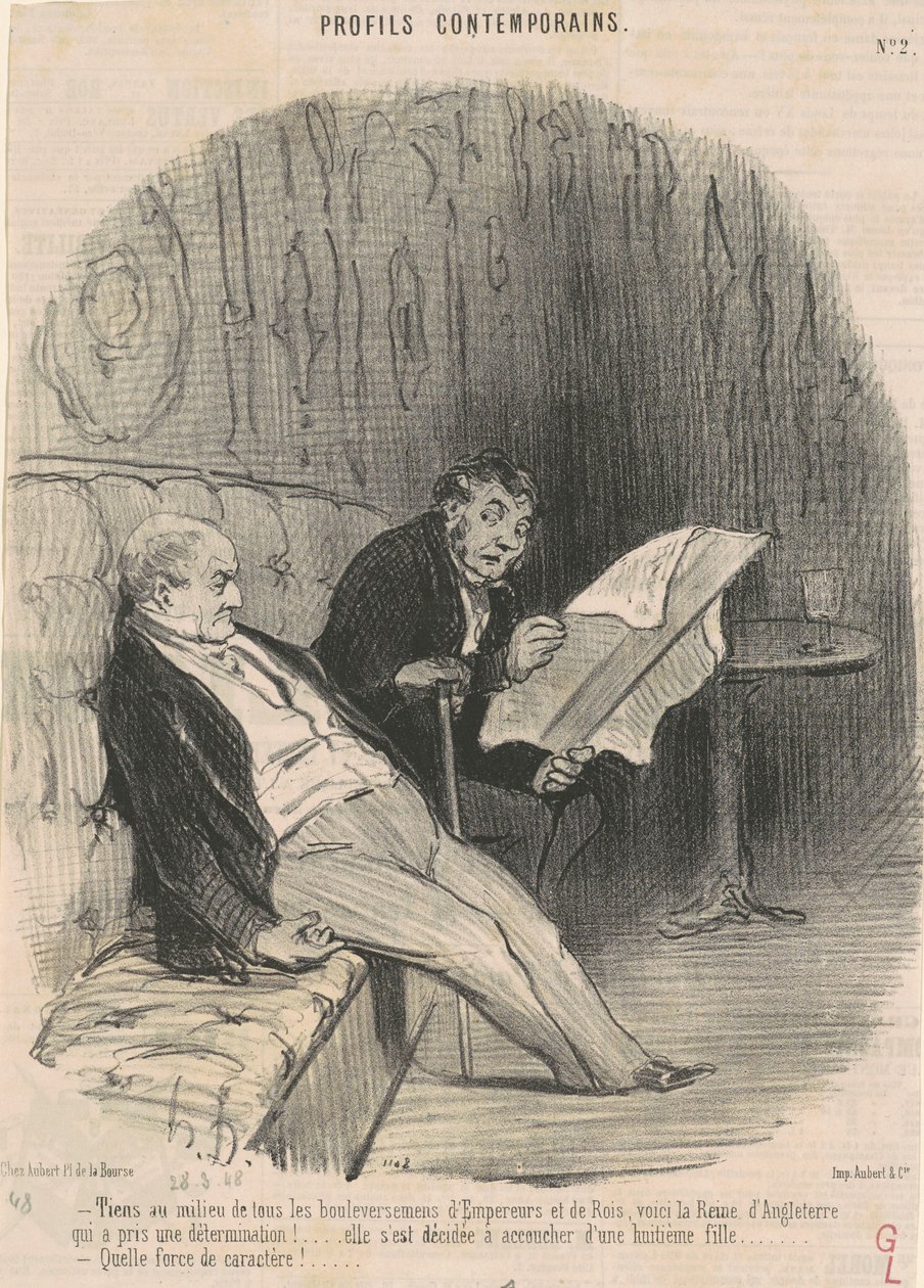 Tieniti in mezzo a ...sconvolgimenti... da Honoré Daumier