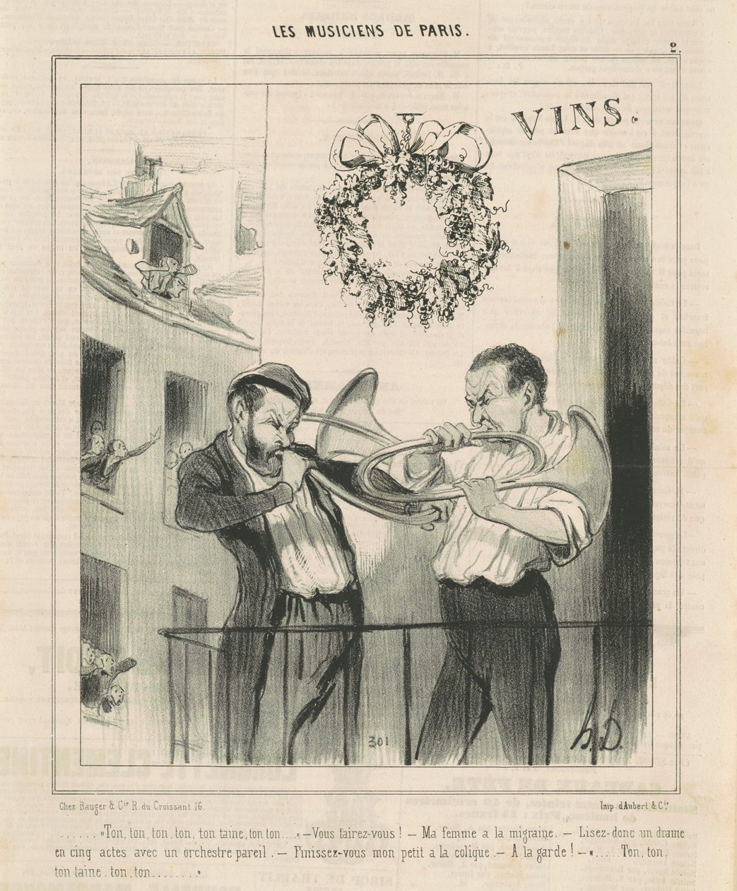 Ton, ton ... ton taine ... da Honoré Daumier