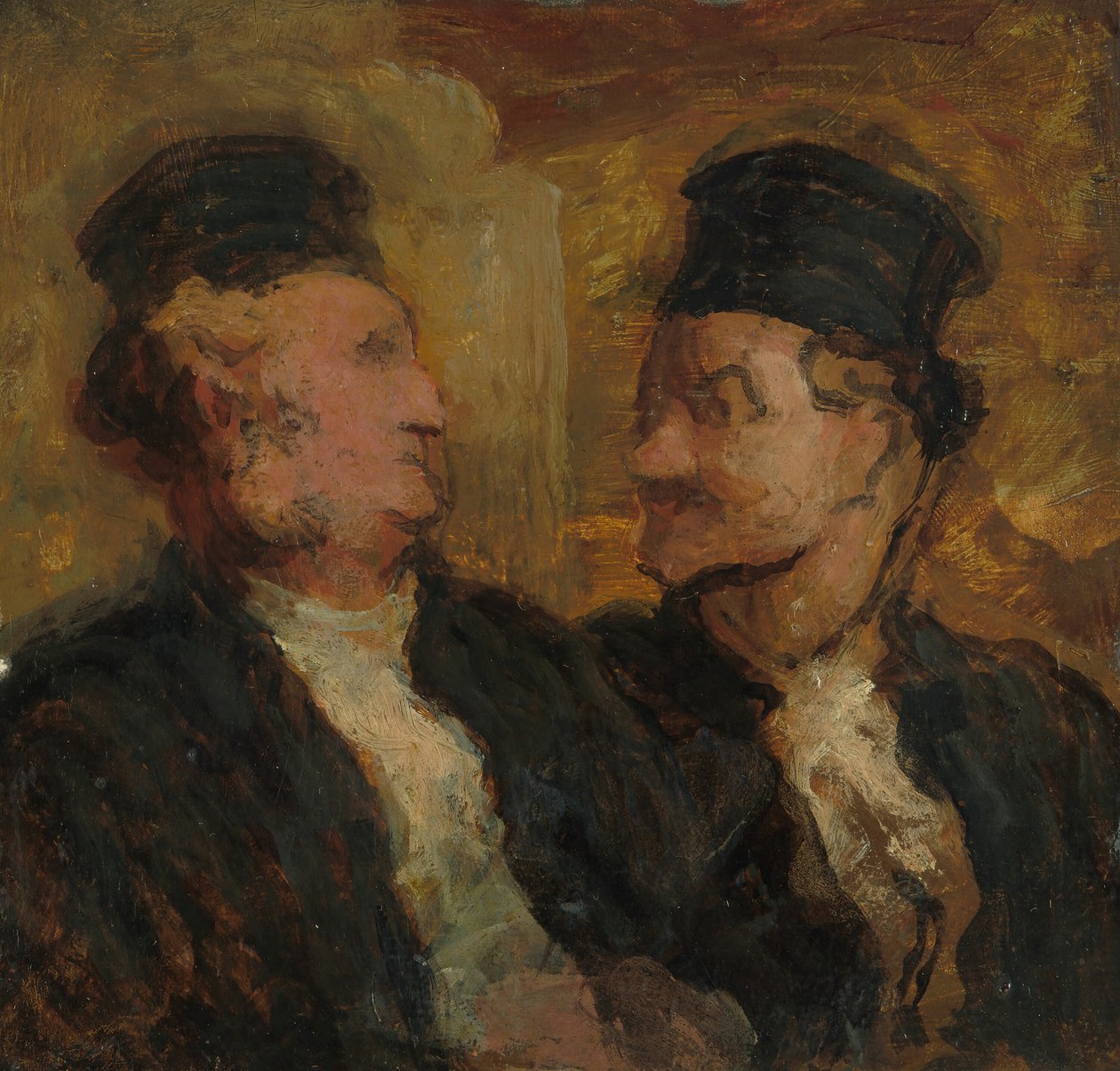 Due avvocati da Honoré Daumier