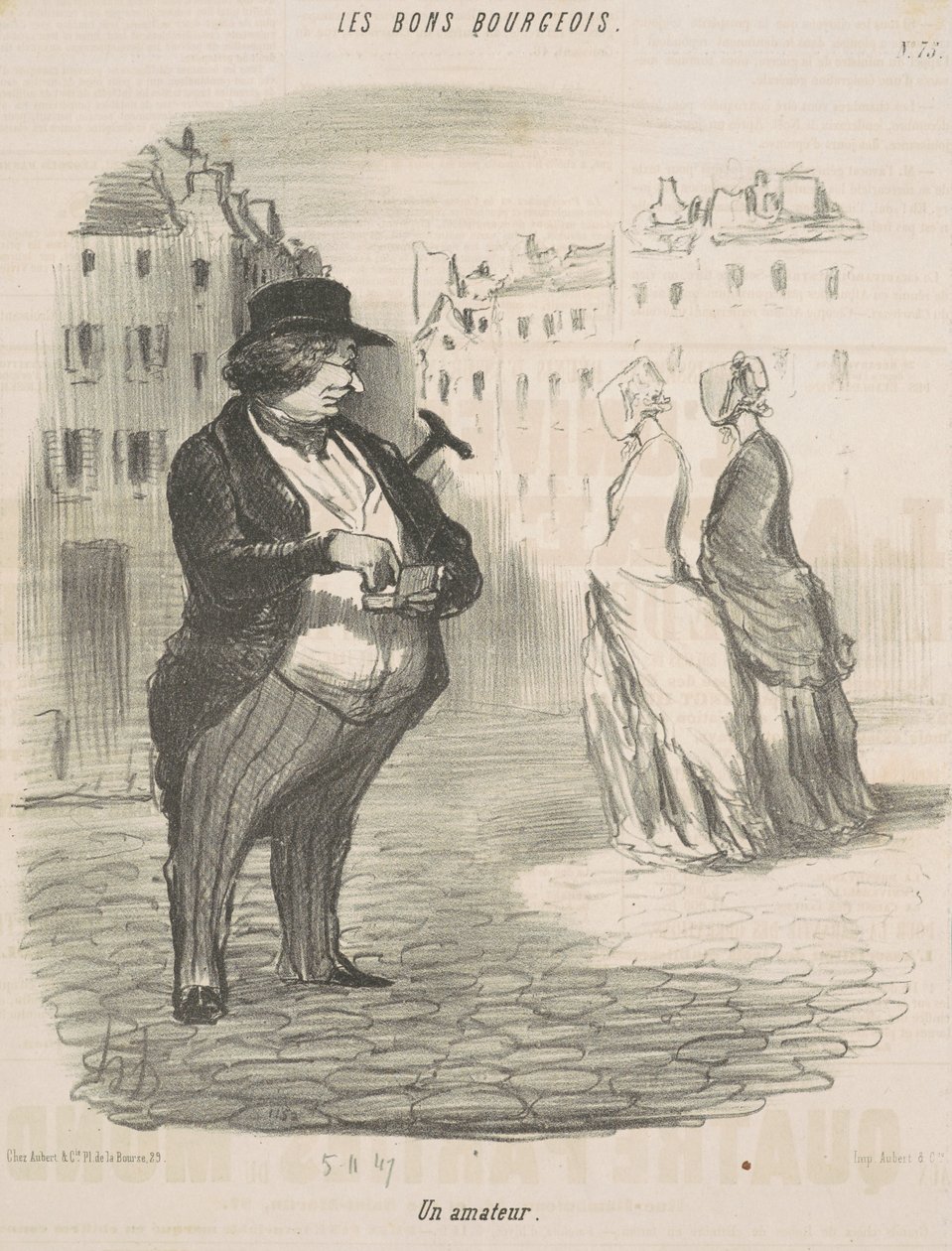 Un Amatore da Honoré Daumier