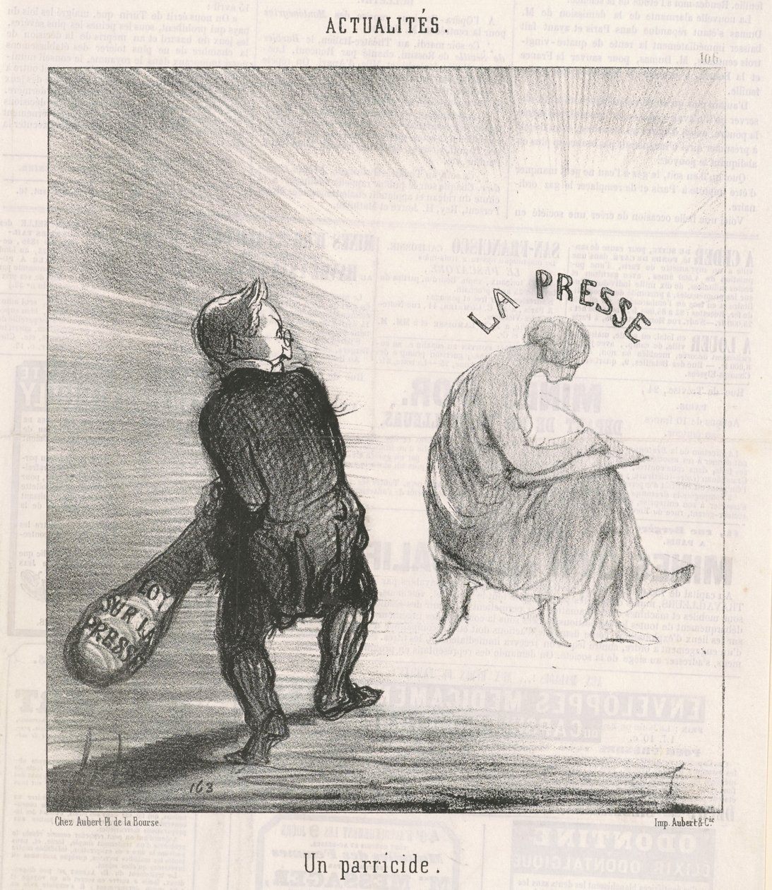 Un Parricidio da Honoré Daumier