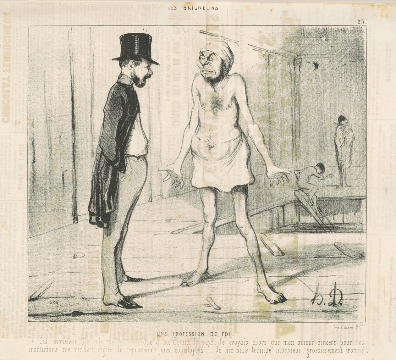 Una professione di fede da Honoré Daumier