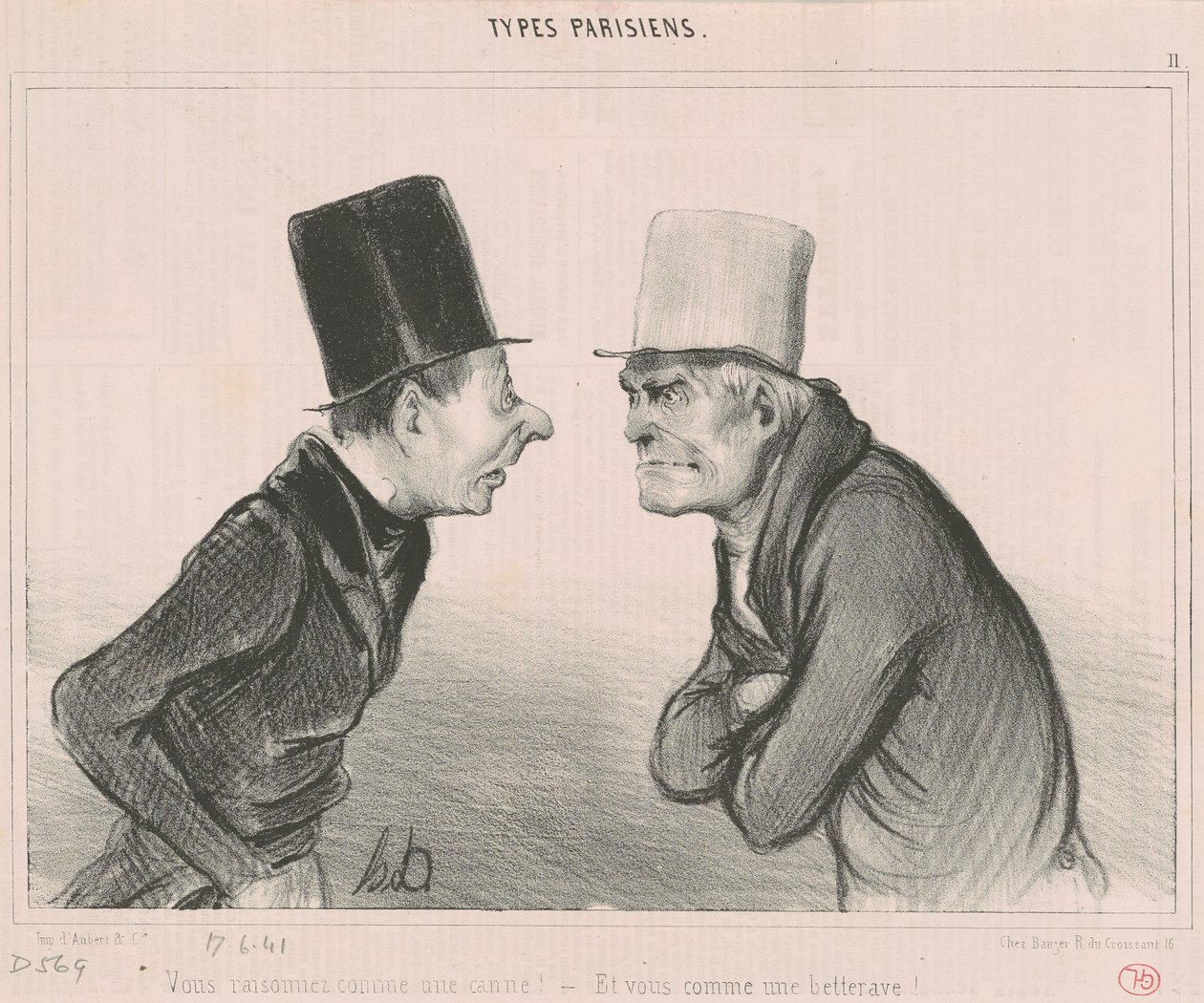 Ragioni come una Canna! da Honoré Daumier