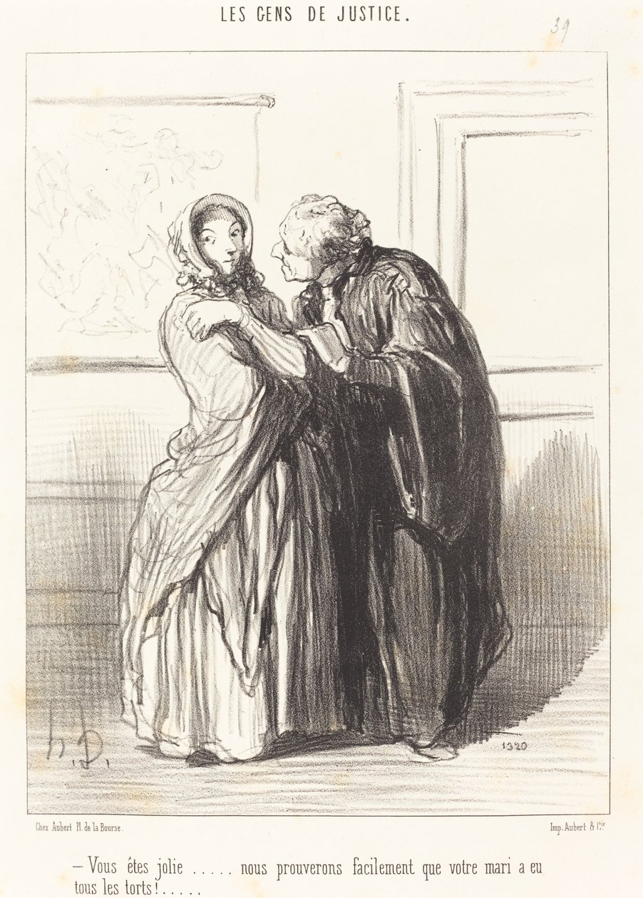 Sei carina... da Honoré Daumier