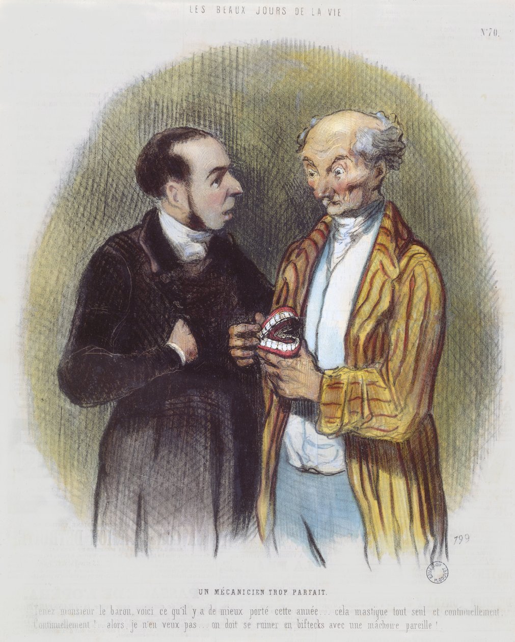 Un tecnico perfetto da Honoré Daumier
