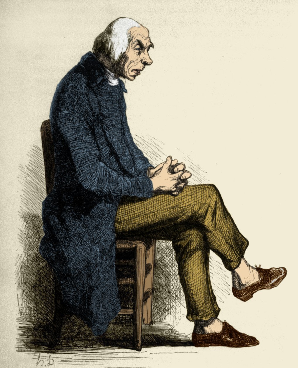Père Goriot da Honoré Daumier