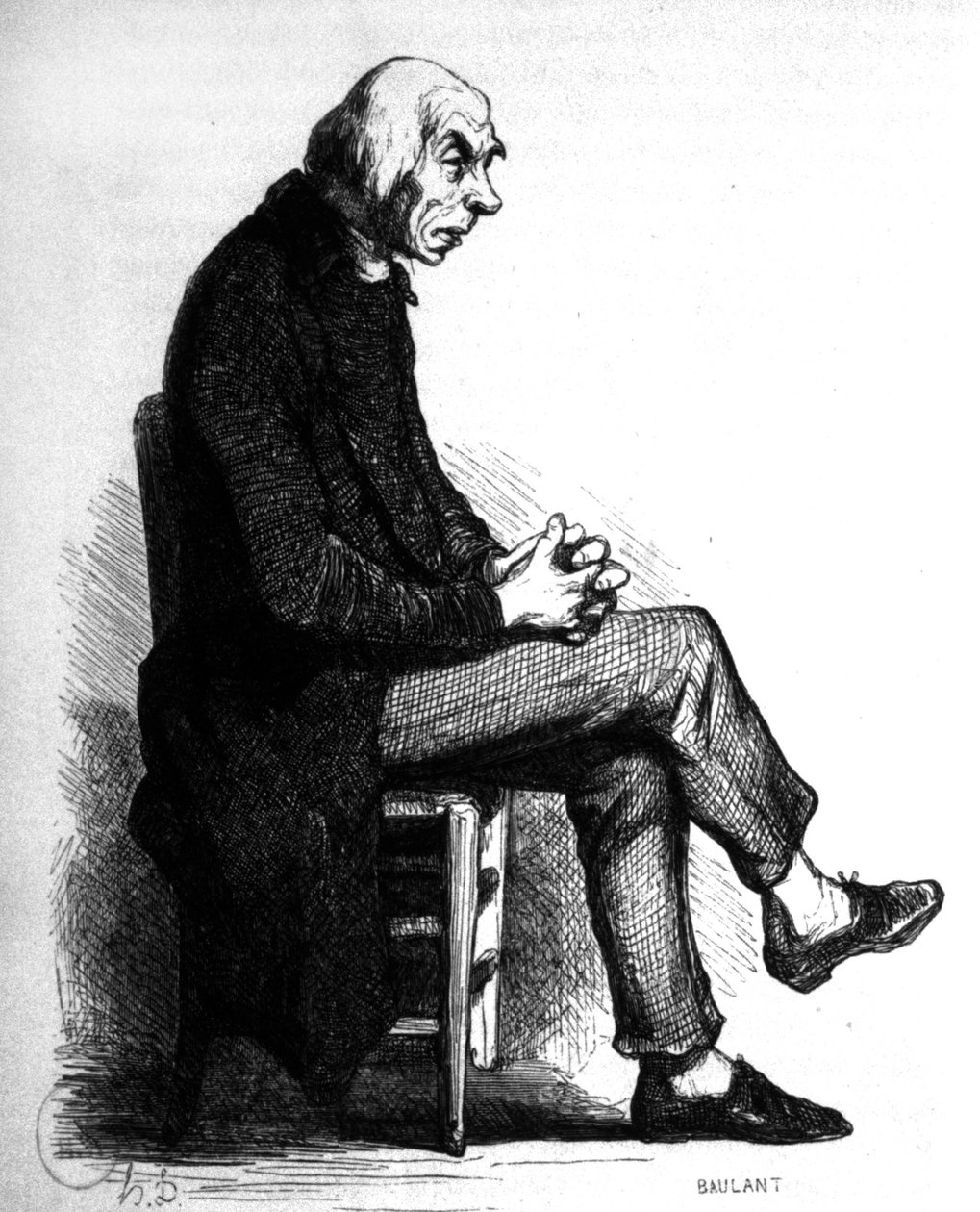 Père Goriot da Honoré Daumier