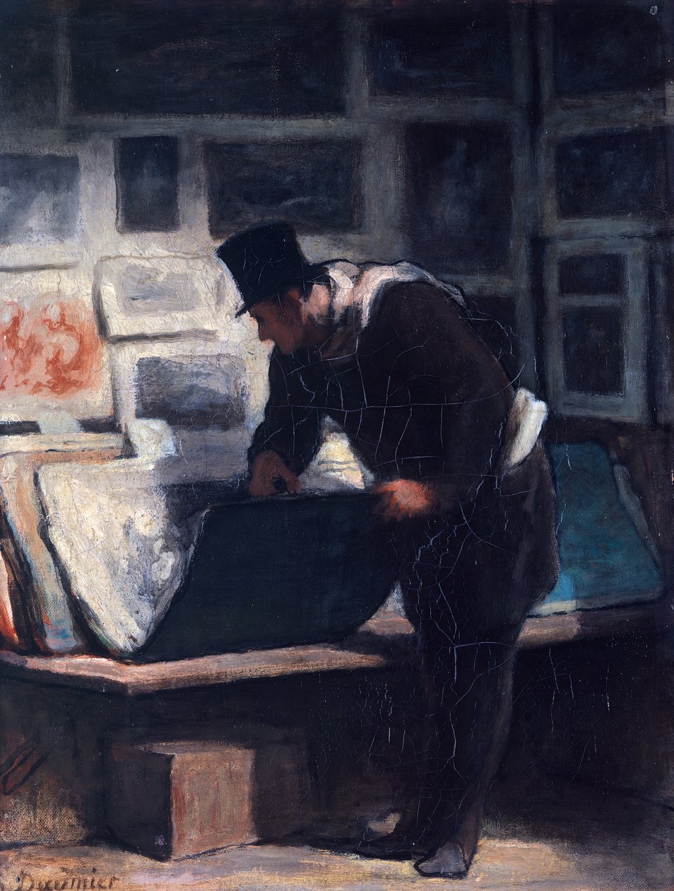 Appassionato di stampe da Honoré Daumier