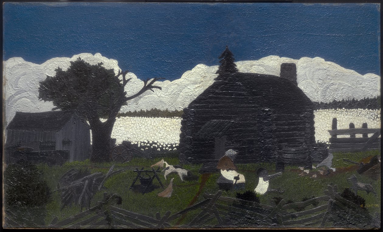 Capanna nel cotone da Horace Pippin