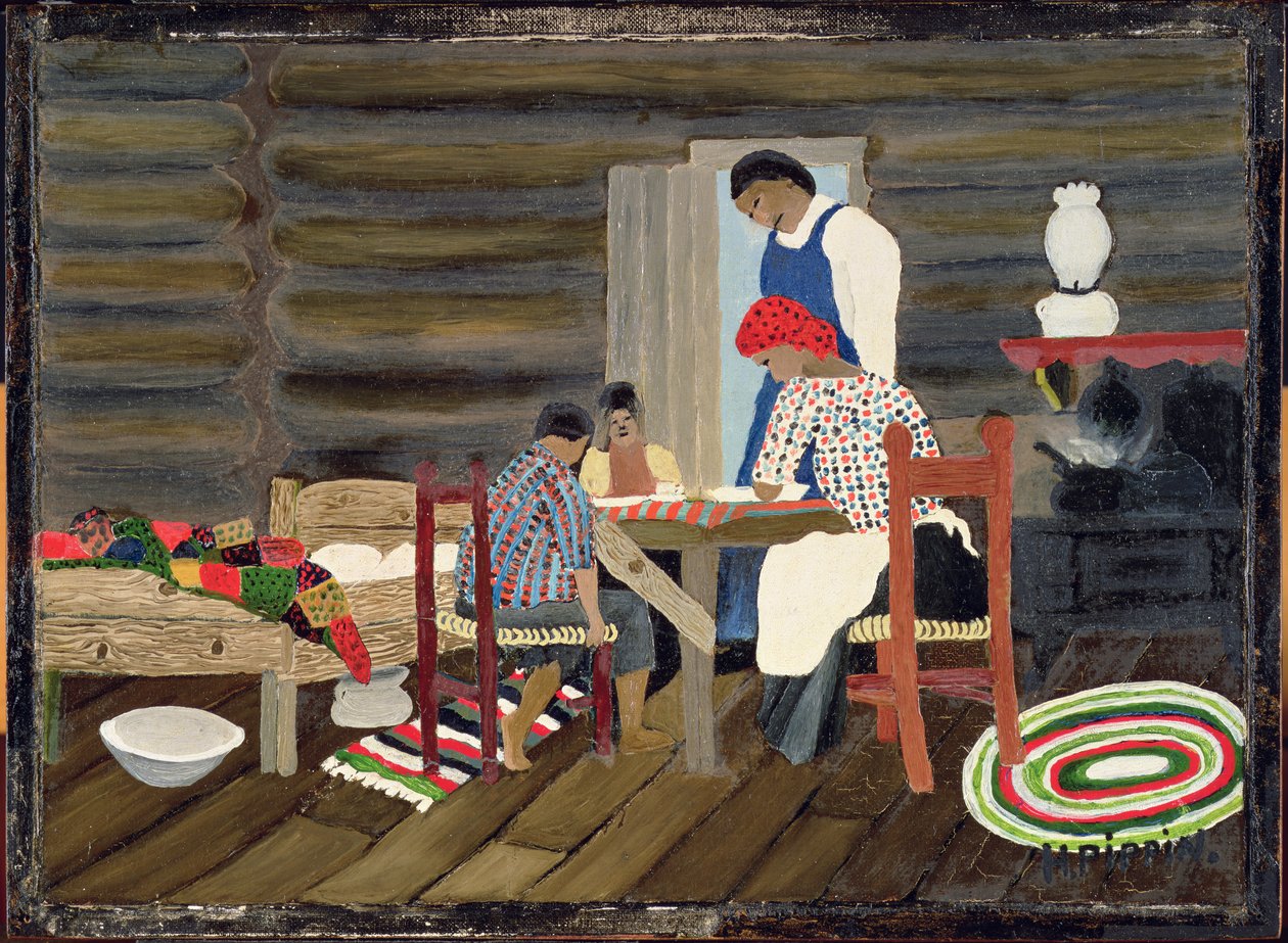 Ringraziamento, c.1942 da Horace Pippin