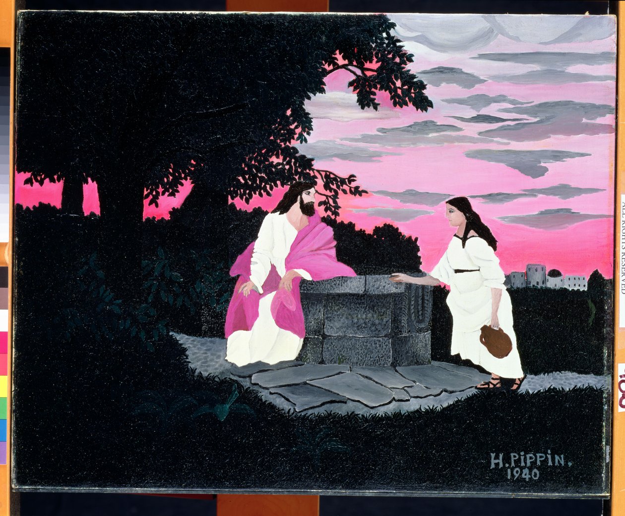 Donna di Samaria da Horace Pippin