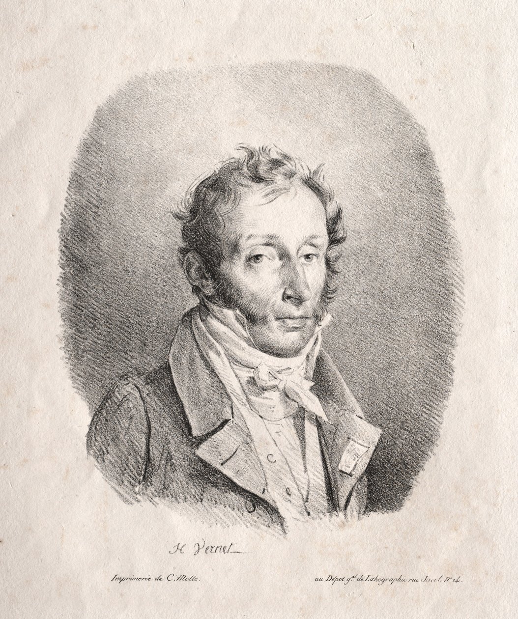 Carle Vernet, 1817 da Emile Jean Horace Vernet