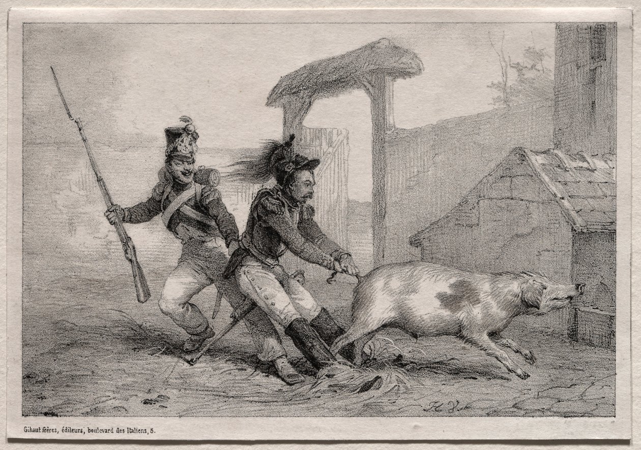 Predoni, Tieni duro da Emile Jean Horace Vernet