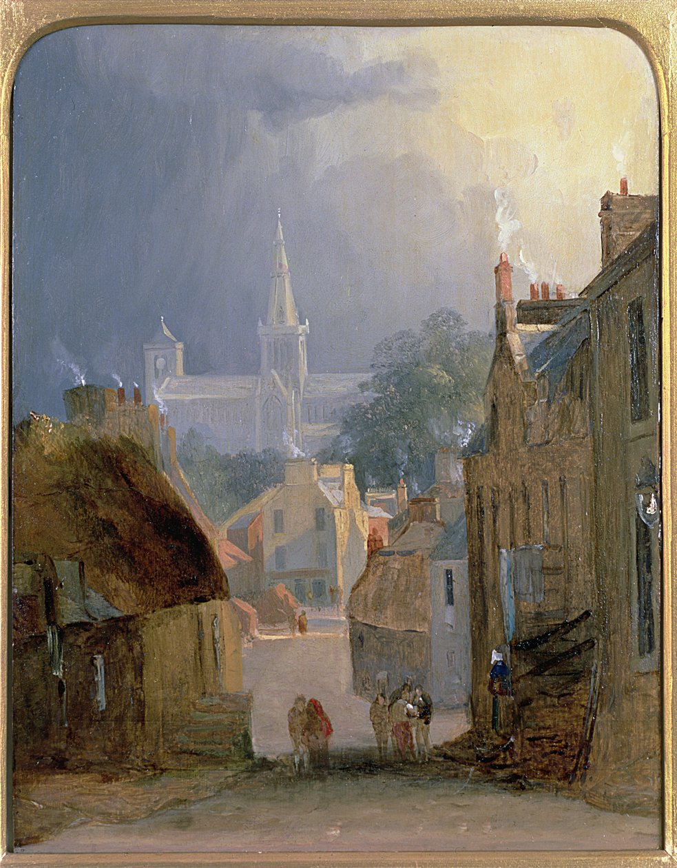 Vecchia Glasgow, 1840 da Horatio McCulloch