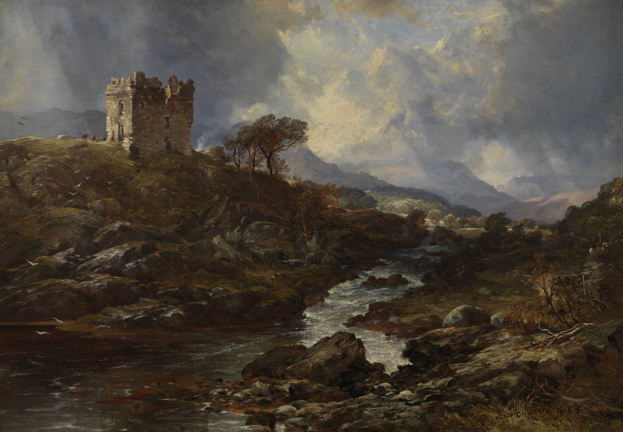 Castello di Kinlochaline da Horatio McCulloch