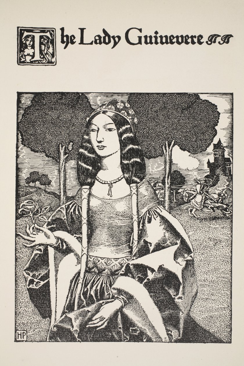 Lady Guinevere, illustrazione da 