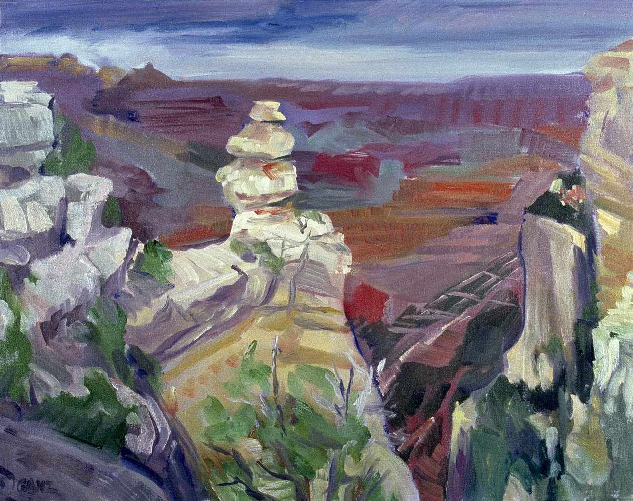 Roccia famosa, Grand Canyon da Howard Ganz