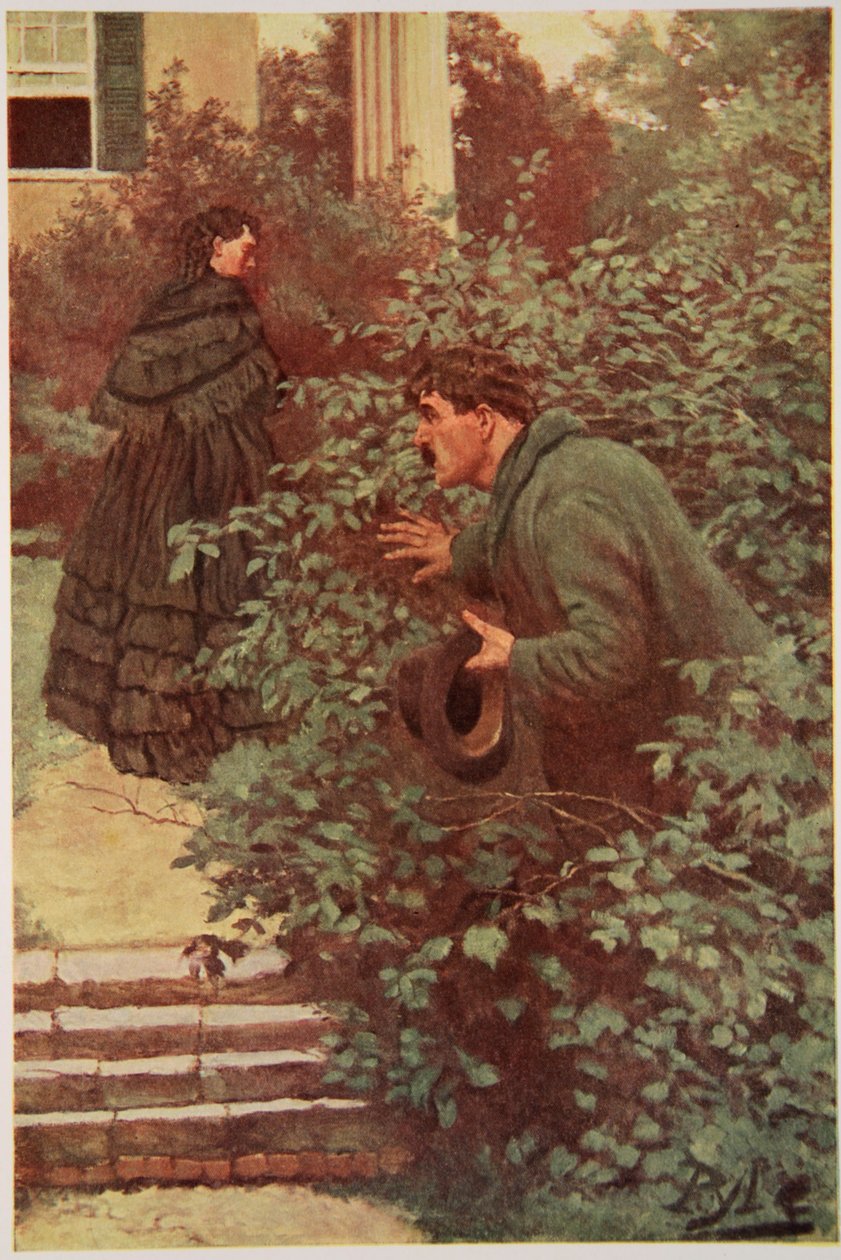 Era continuamente assediata da spie da Howard Pyle