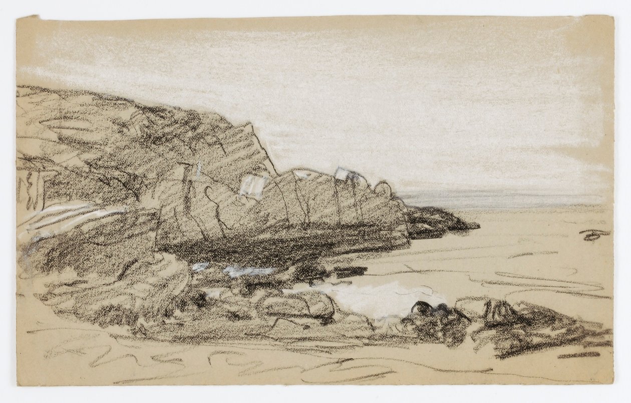 Senza titolo (scogliere) da Howard Russell Butler